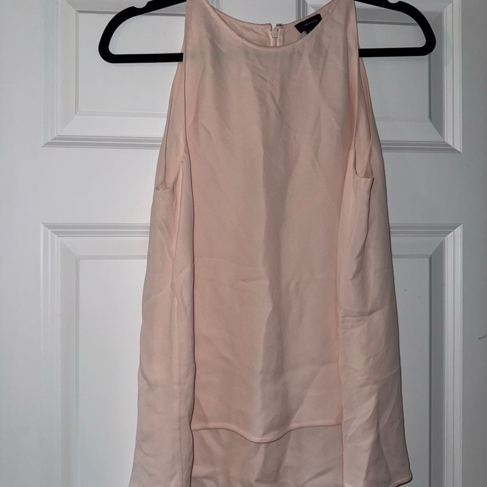 Theory chiffon two layered tank top